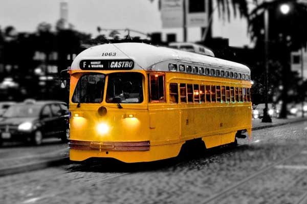 MUNI streetcar